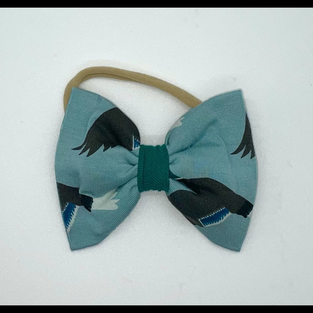 Jade Mallard Duck Bow